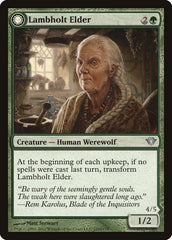 Lambholt Elder // Silverpelt Werewolf [Dark Ascension] | Good Games Cannington