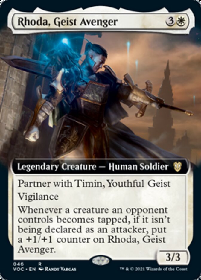 Rhoda, Geist Avenger (Extended Art) [Innistrad: Crimson Vow Commander] | Good Games Cannington