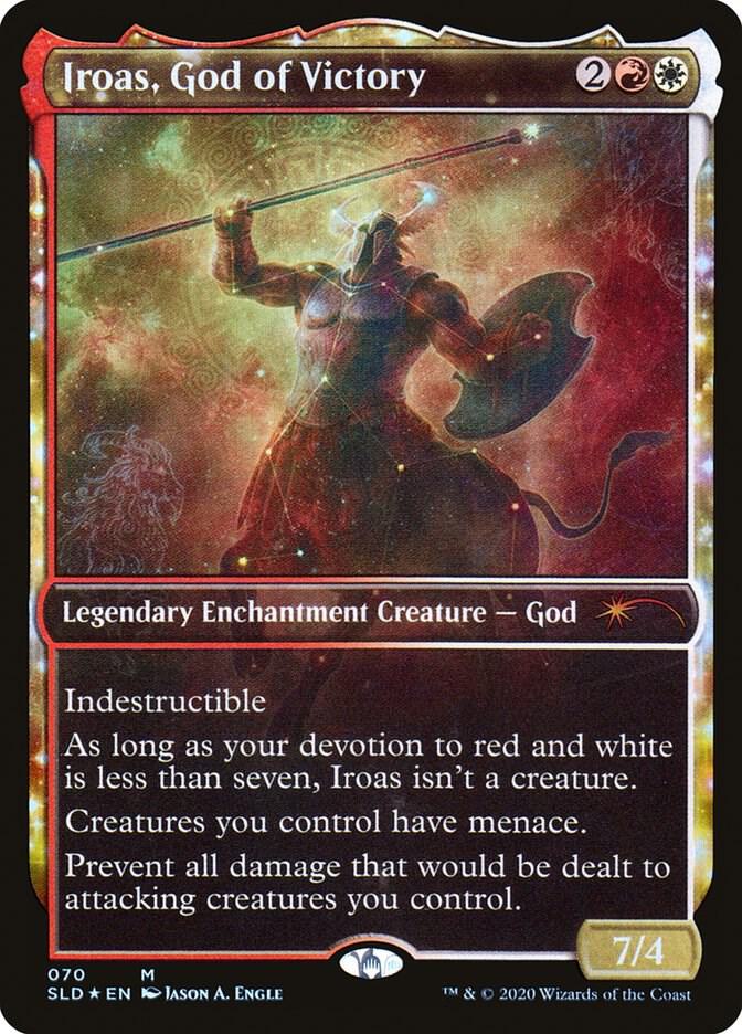 Iroas, God of Victory 70 (Secret Lair Drop Series)  - Showcase Foil | Good Games Cannington