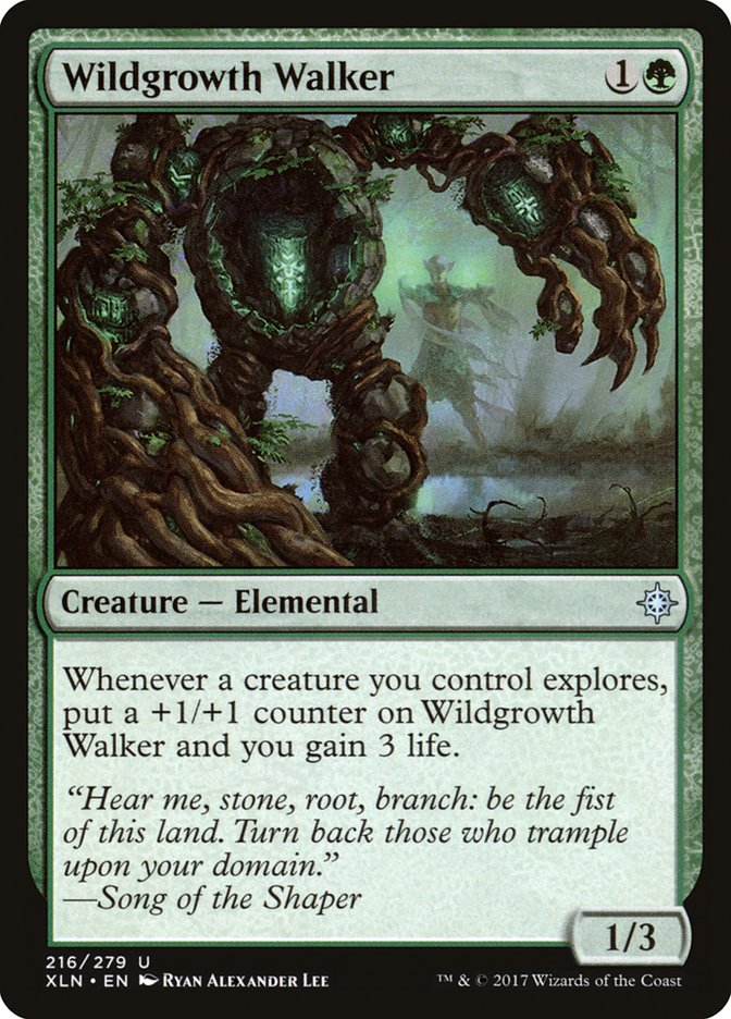 Wildgrowth Walker 216/279 (Ixalan)  - Foil | Good Games Cannington