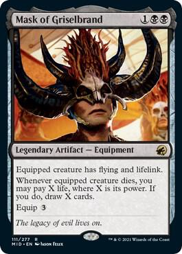 Mask of Griselbrand 111/277 (Innistrad: Midnight Hunt)  | Good Games Cannington