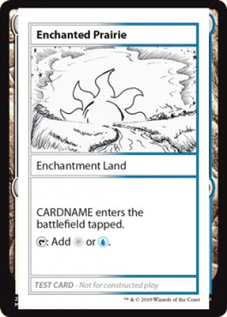 Enchanted Prairie (2021 Edition) [Mystery Booster Playtest Cards] | Good Games Cannington