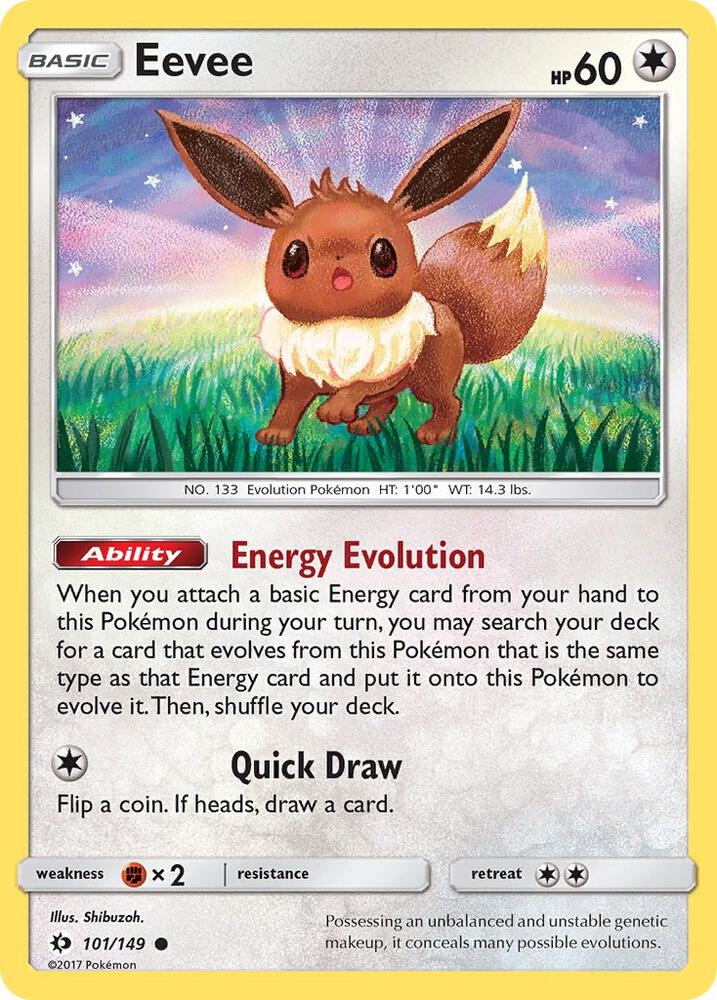 Eevee 101/149 (SM Base Set)  | Good Games Cannington