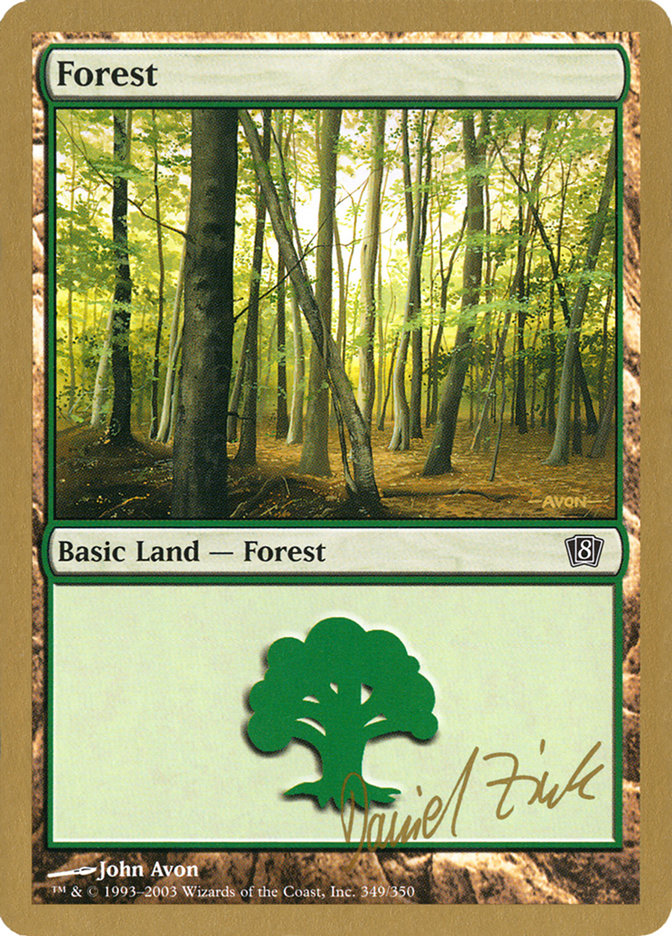 Forest (dz349) (Daniel Zink) [World Championship Decks 2003] | Good Games Cannington