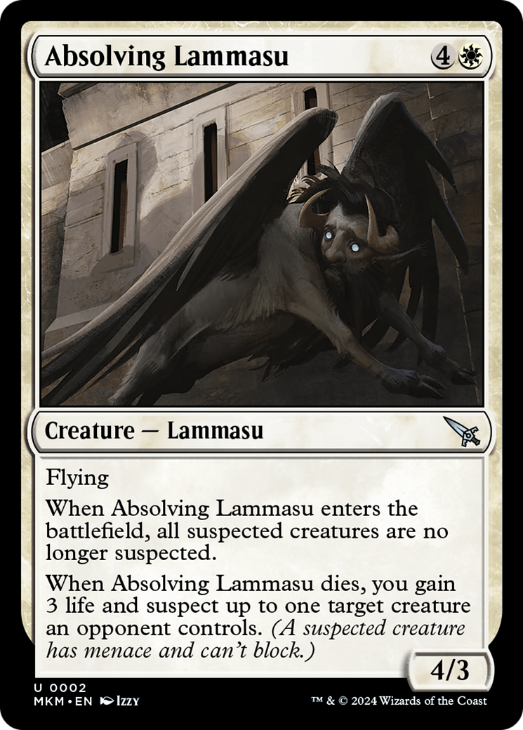 Absolving Lammasu [Murders at Karlov Manor] | Good Games Cannington