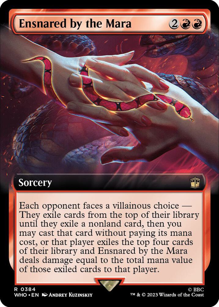 Ensnared by the Mara 384/331 (Universes Beyond: Doctor Who)  - Extended Art | Good Games Cannington