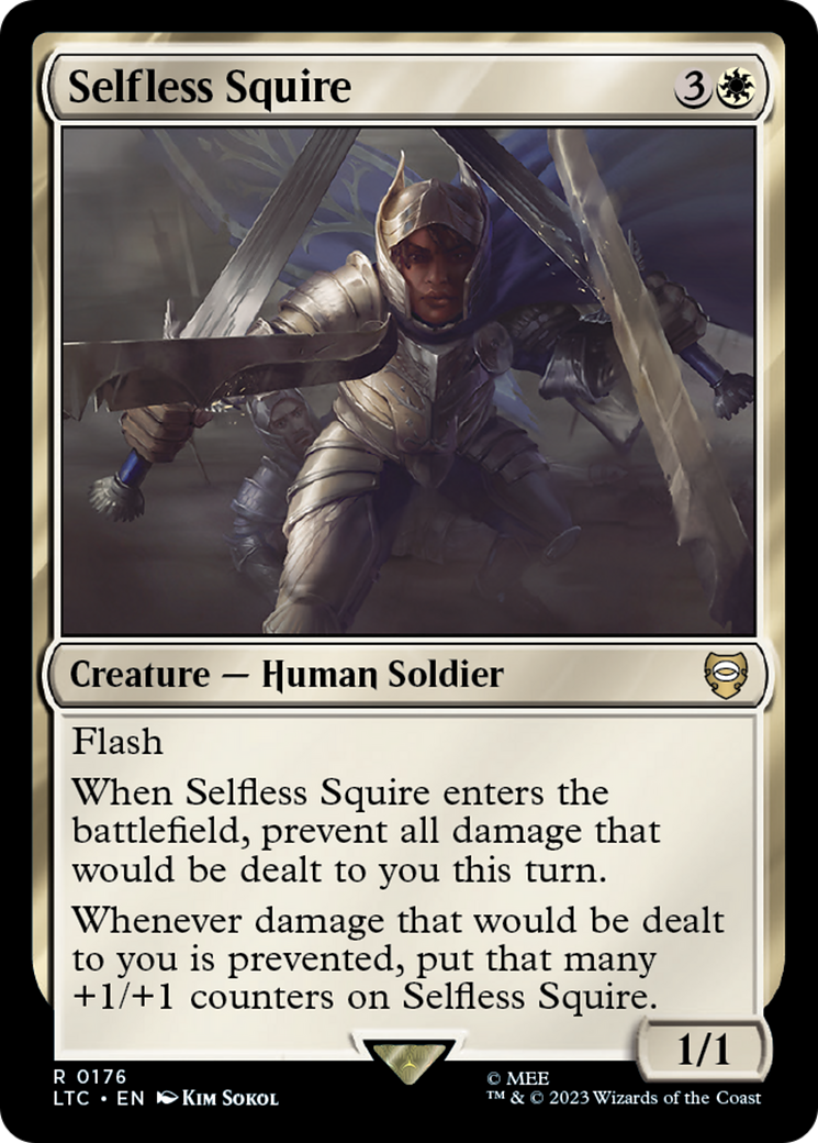 Selfless Squire [The Lord of the Rings: Tales of Middle-Earth Commander] | Good Games Cannington