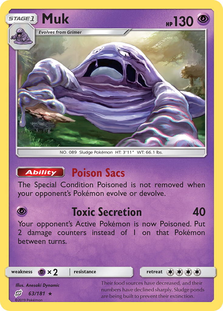 Muk (63/181) [Sun & Moon: Team Up] | Good Games Cannington