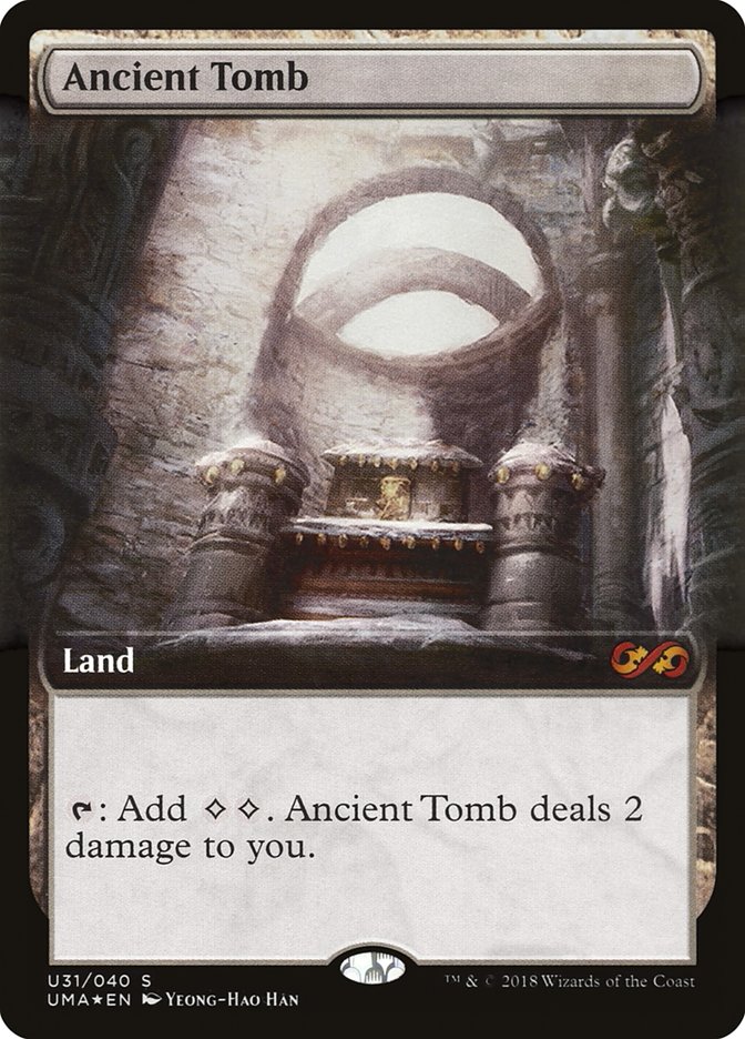 Ancient Tomb (Topper) [Ultimate Masters Box Topper] | Good Games Cannington