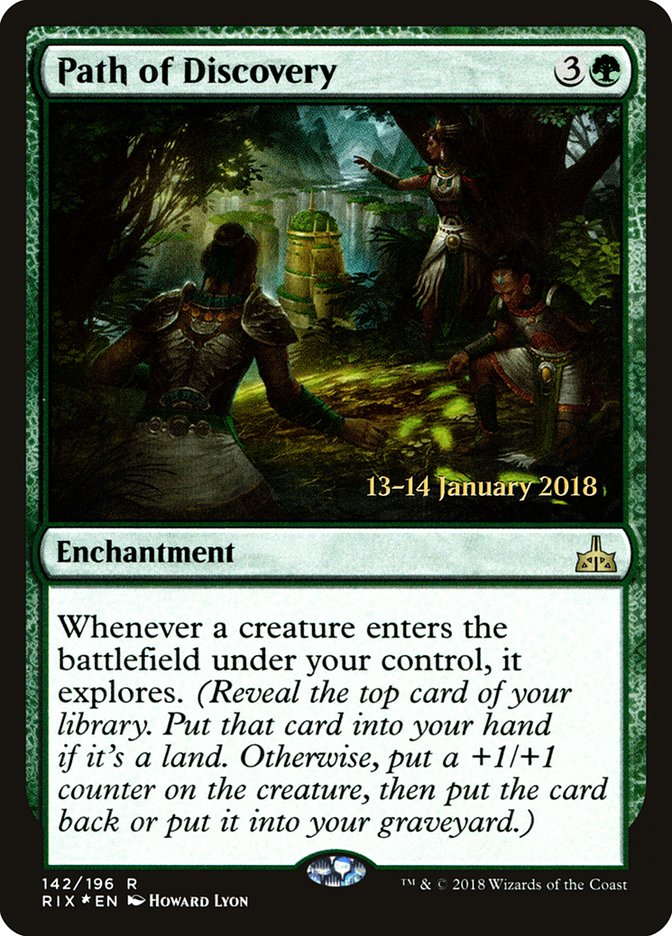 Path of Discovery [Rivals of Ixalan Prerelease Promos] | Good Games Cannington