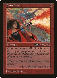 Pyroblast (Oversized) [Oversize Cards] | Good Games Cannington