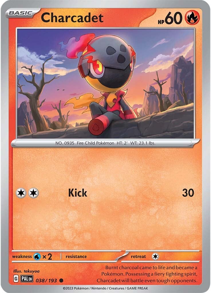 Charcadet (038/193) [Scarlet & Violet: Paldea Evolved] | Good Games Cannington