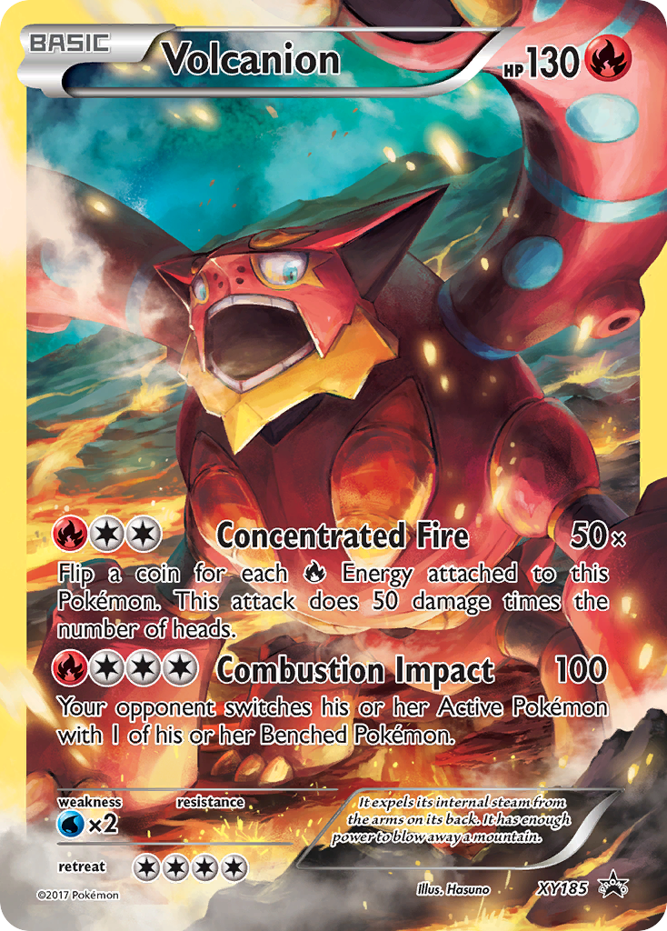 Volcanion (XY185) [XY: Black Star Promos] | Good Games Cannington