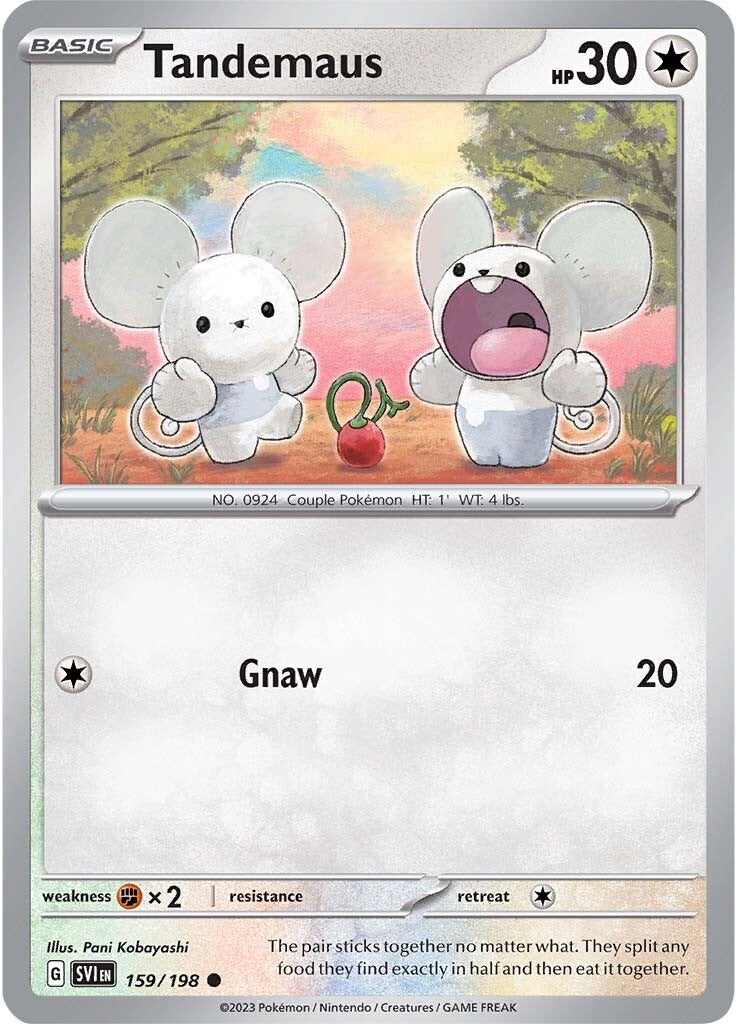 Tandemaus (159/198) [Scarlet & Violet: Base Set] | Good Games Cannington