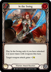 In the Swing (Yellow) [EVR064] (Everfest)  1st Edition Rainbow Foil | Good Games Cannington