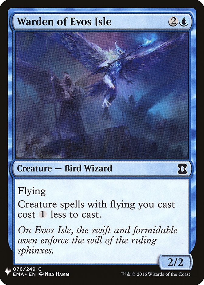 Warden of Evos Isle [Mystery Booster] | Good Games Cannington