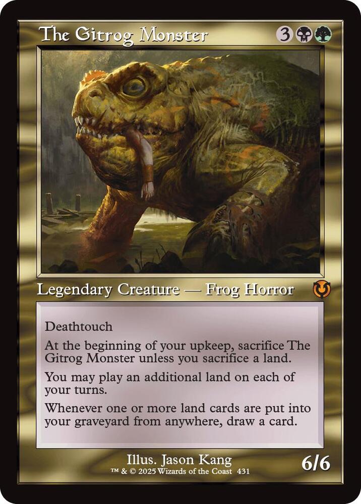 The Gitrog Monster 431/287 (Innistrad Remastered)  - Retro | Good Games Cannington
