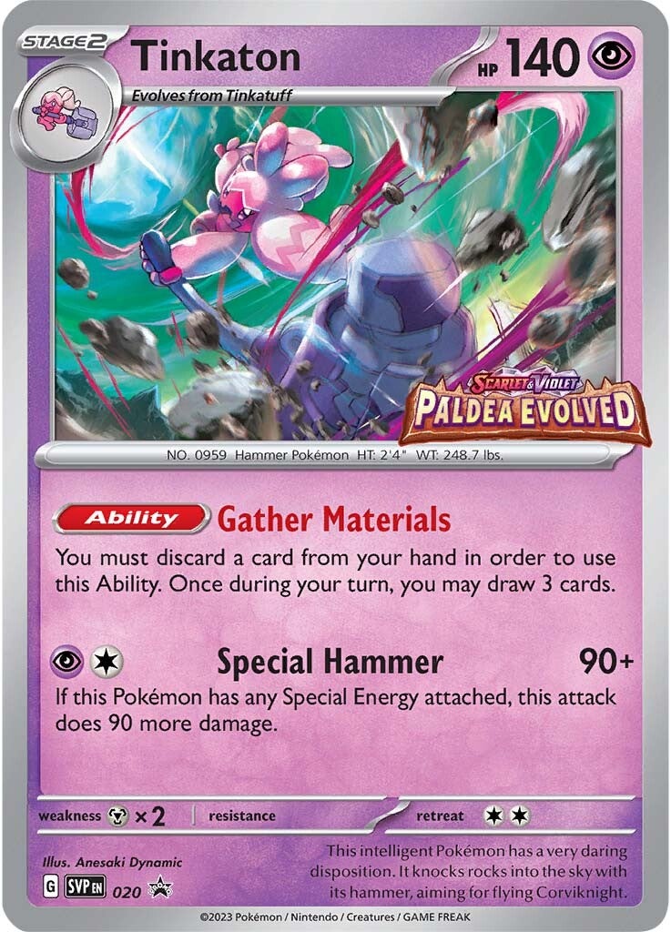 Tinkaton (020) [Scarlet & Violet: Black Star Promos] | Good Games Cannington