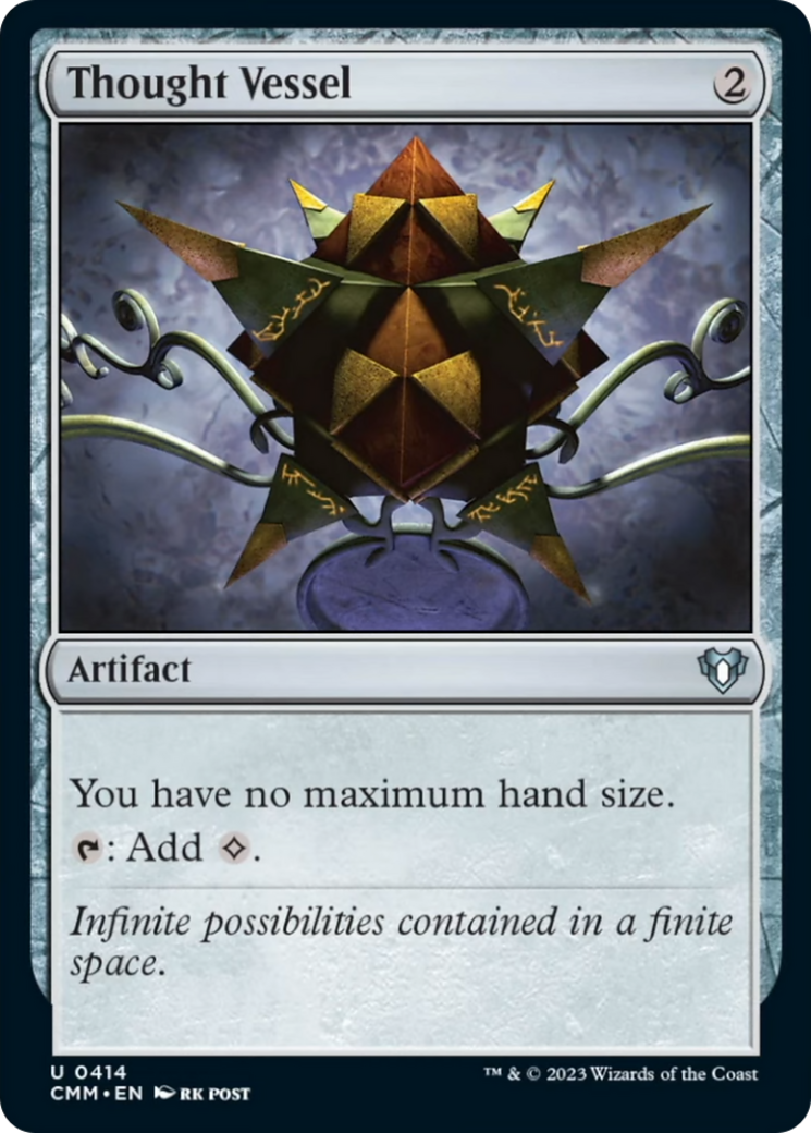 Thought Vessel [Commander Masters] | Good Games Cannington