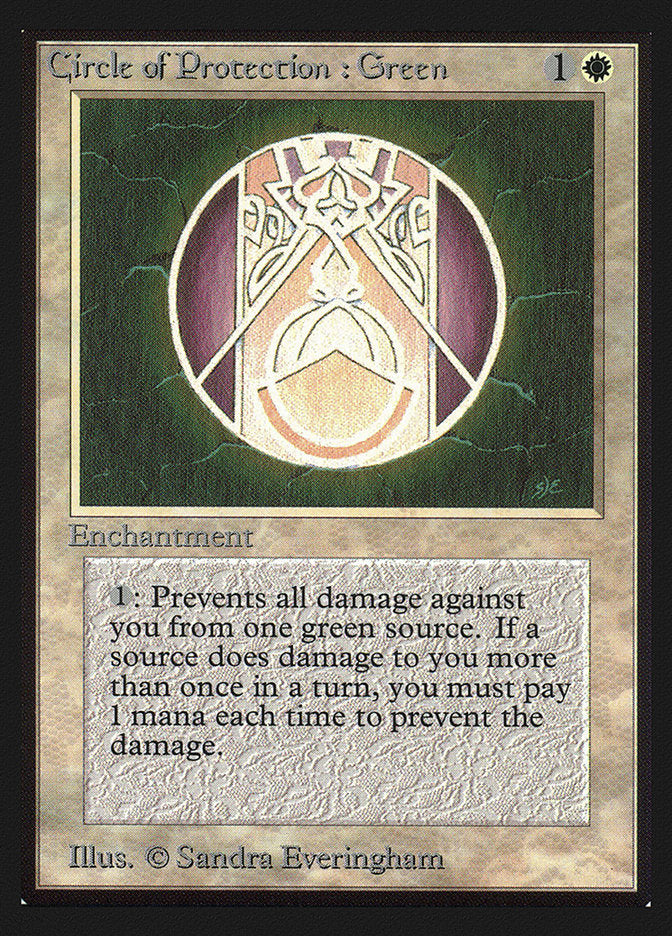 Circle of Protection: Green [Collectors' Edition] | Good Games Cannington