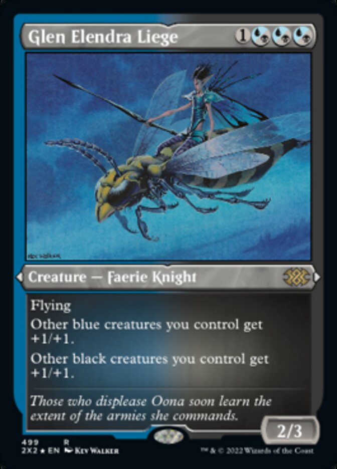 Glen Elendra Liege (Foil Etched) [Double Masters 2022] | Good Games Cannington