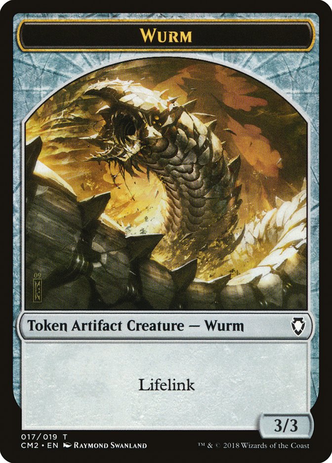 Wurm Token (017/019) [Commander Anthology Volume II Tokens] | Good Games Cannington