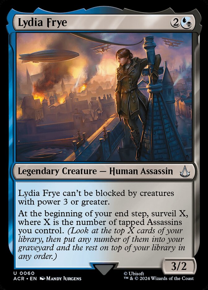 Lydia Frye 60/110 (Universes Beyond: Assassin's Creed)  - Foil | Good Games Cannington