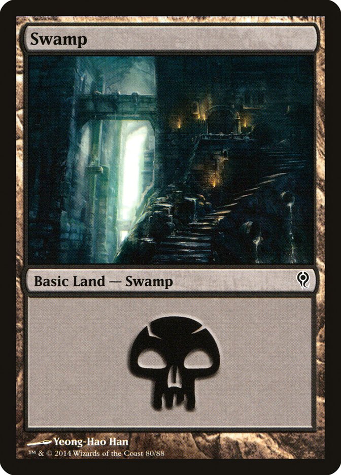 Swamp (80) [Duel Decks: Jace vs. Vraska] | Good Games Cannington