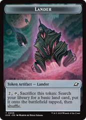 Beast (0006) // Lander Double-Sided Token [Edge of Eternities Tokens] | Good Games Cannington