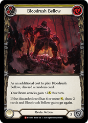 Bloodrush Bellow [U-WTR007] (Welcome to Rathe Unlimited)  Unlimited Rainbow Foil | Good Games Cannington