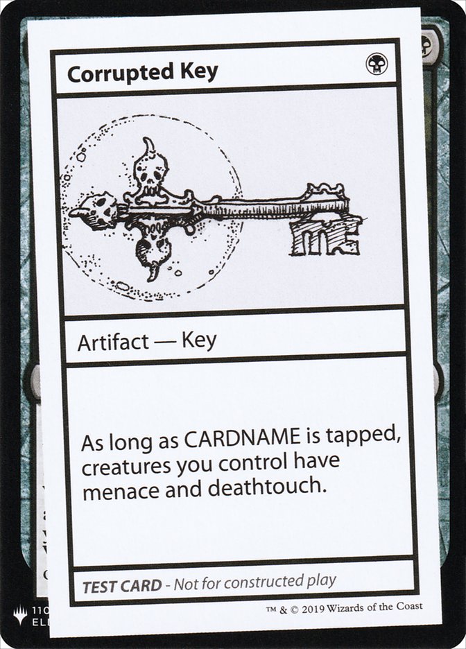 Corrupted Key [Mystery Booster Playtest Cards] | Good Games Cannington