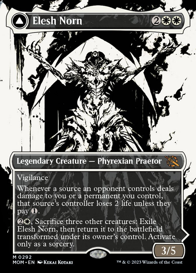 Elesh Norn // The Argent Etchings (Showcase Planar Booster Fun) [March of the Machine] | Good Games Cannington
