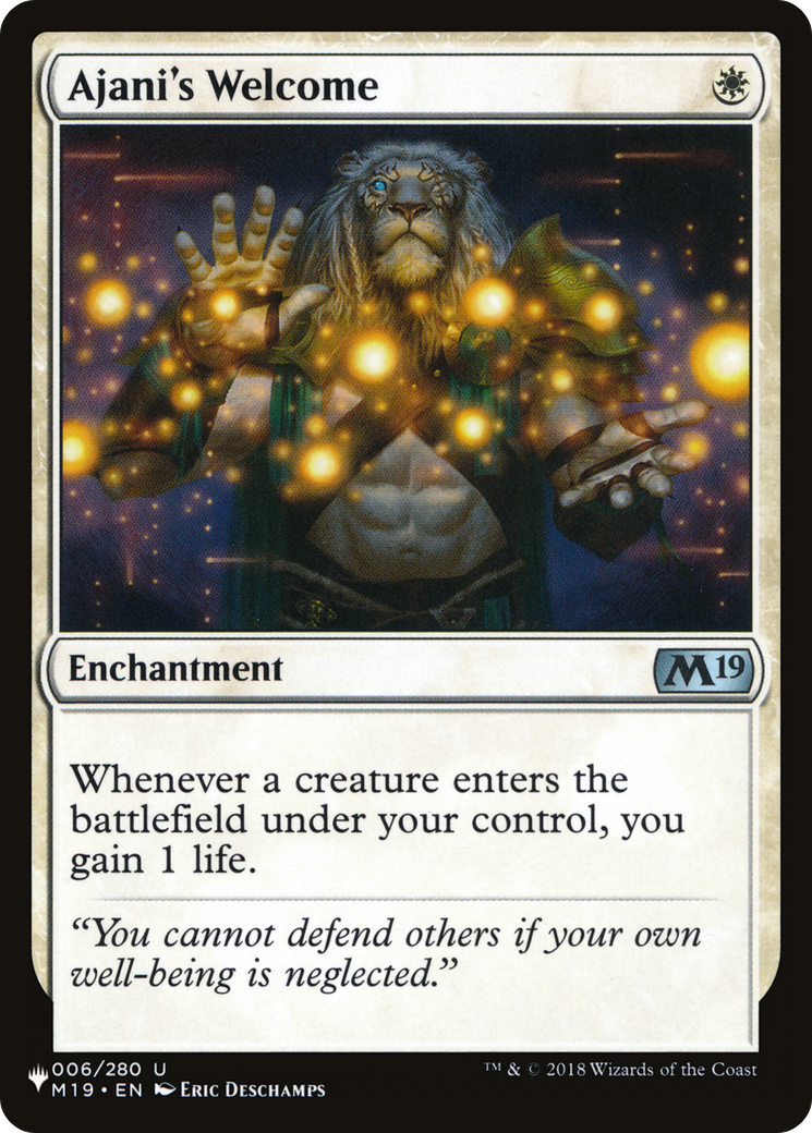 Ajani's Welcome [The List] | Good Games Cannington
