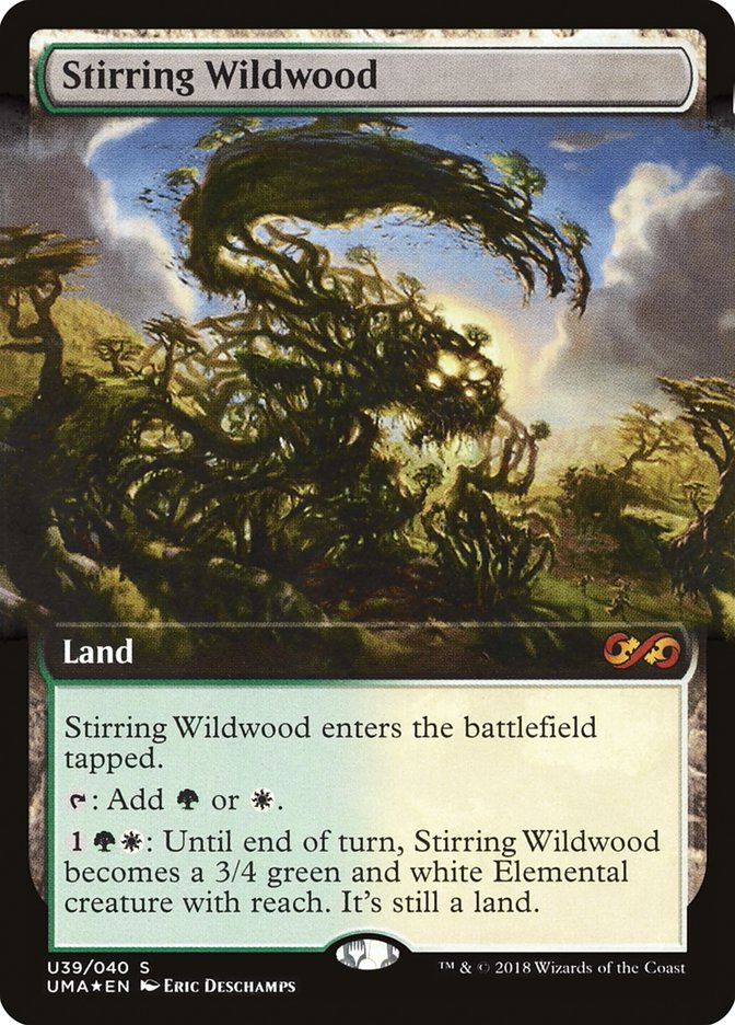 Stirring Wildwood (Topper) [Ultimate Masters Box Topper] | Good Games Cannington