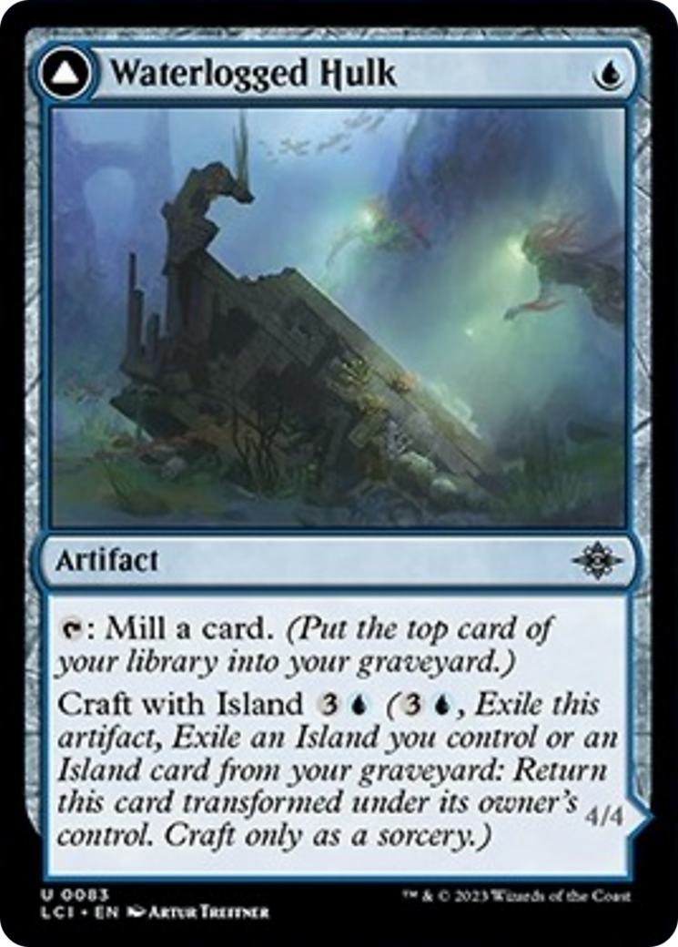 Waterlogged Hulk // Watertight Gondola [The Lost Caverns of Ixalan] | Good Games Cannington