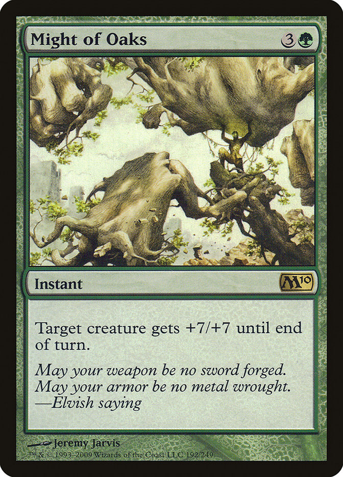 Might of Oaks 192 (Magic 2010 (M10))  | Good Games Cannington