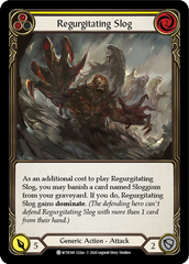 Regurgitating Slog (Yellow) [U-WTR198] (Welcome to Rathe Unlimited)  Unlimited Rainbow Foil | Good Games Cannington