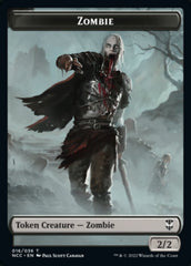 Zombie // Goat Double-Sided Token [Streets of New Capenna Commander Tokens] | Good Games Cannington