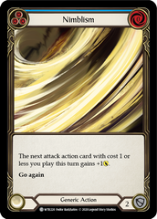 Nimblism (Blue) [U-WTR220] (Welcome to Rathe Unlimited)  Unlimited Rainbow Foil | Good Games Cannington