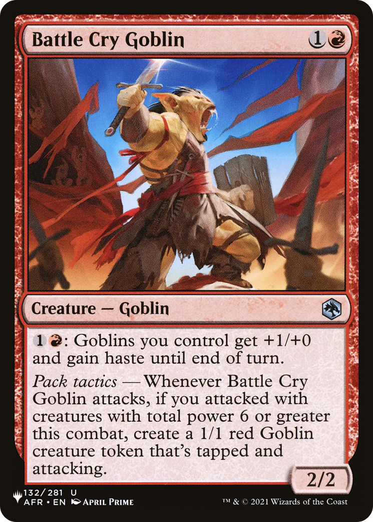 Battle Cry Goblin [The List] | Good Games Cannington
