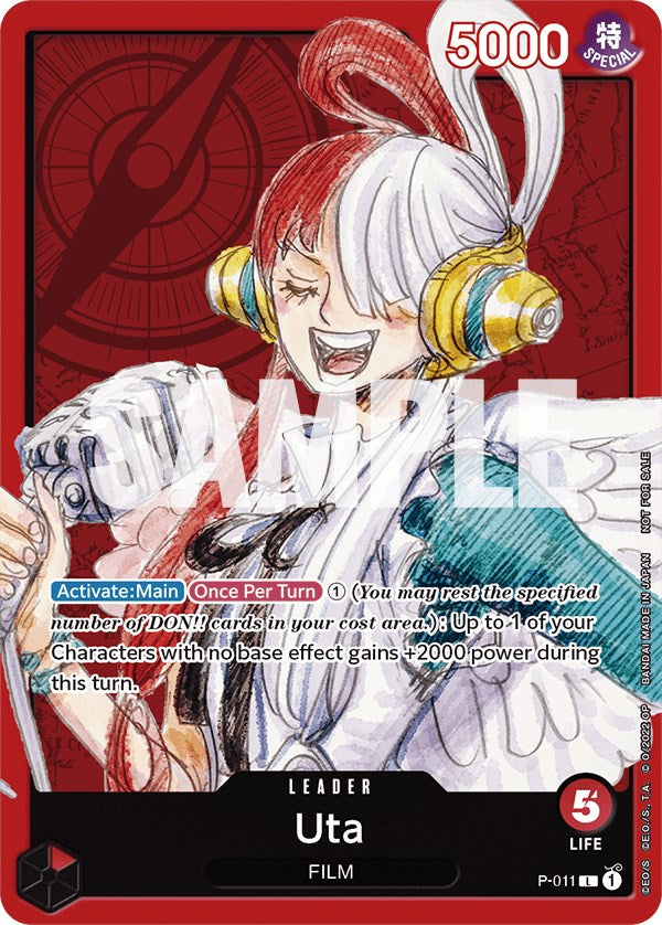 Uta (One Piece Film Red) [One Piece Promotion Cards] | Good Games Cannington