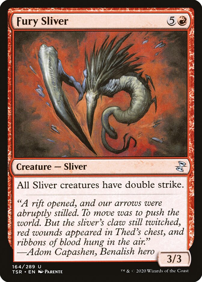 Fury Sliver 164/289 (Time Spiral: Remastered)  - Foil | Good Games Cannington