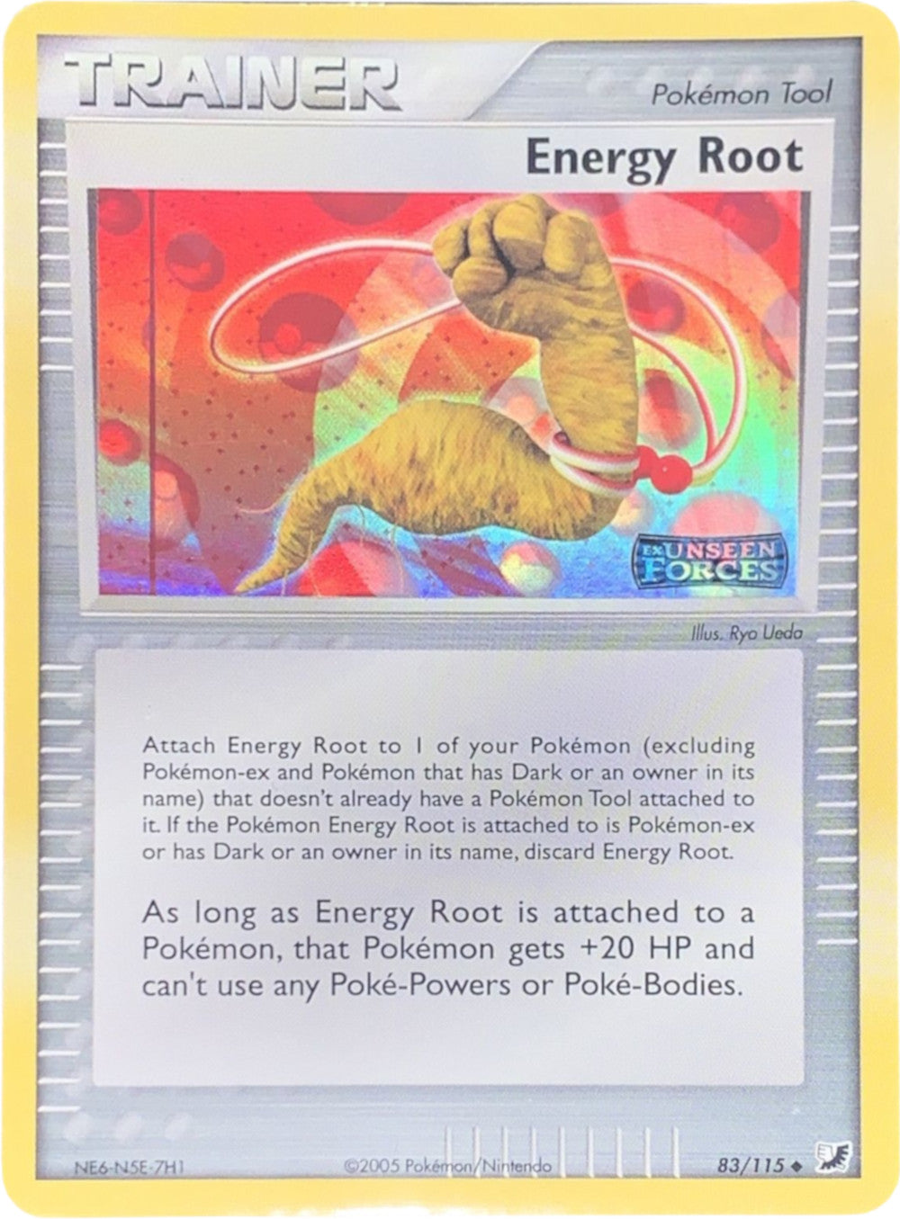 Energy Root (83/115) (Stamped) [EX: Unseen Forces] | Good Games Cannington
