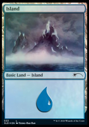 Island (Spirits) (553) [Secret Lair Drop Promos] | Good Games Cannington
