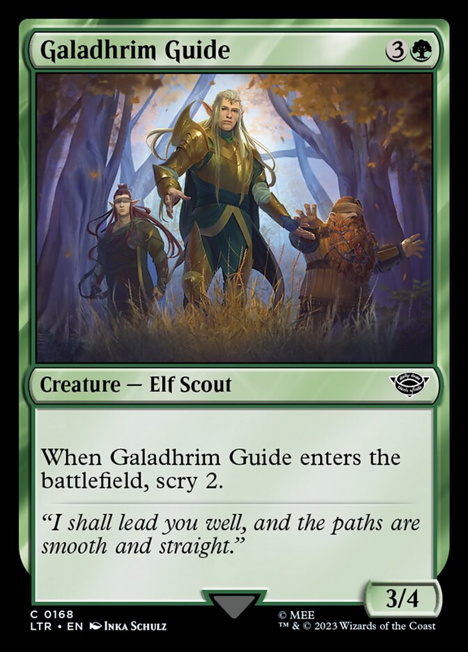 Galadhrim Guide 168 (Universes Beyond: The Lord of the Rings: Tales of Middle-earth)  | Good Games Cannington
