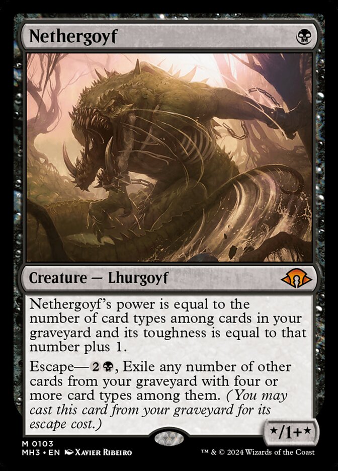 Nethergoyf 103 (Modern Horizons 3)  | Good Games Cannington