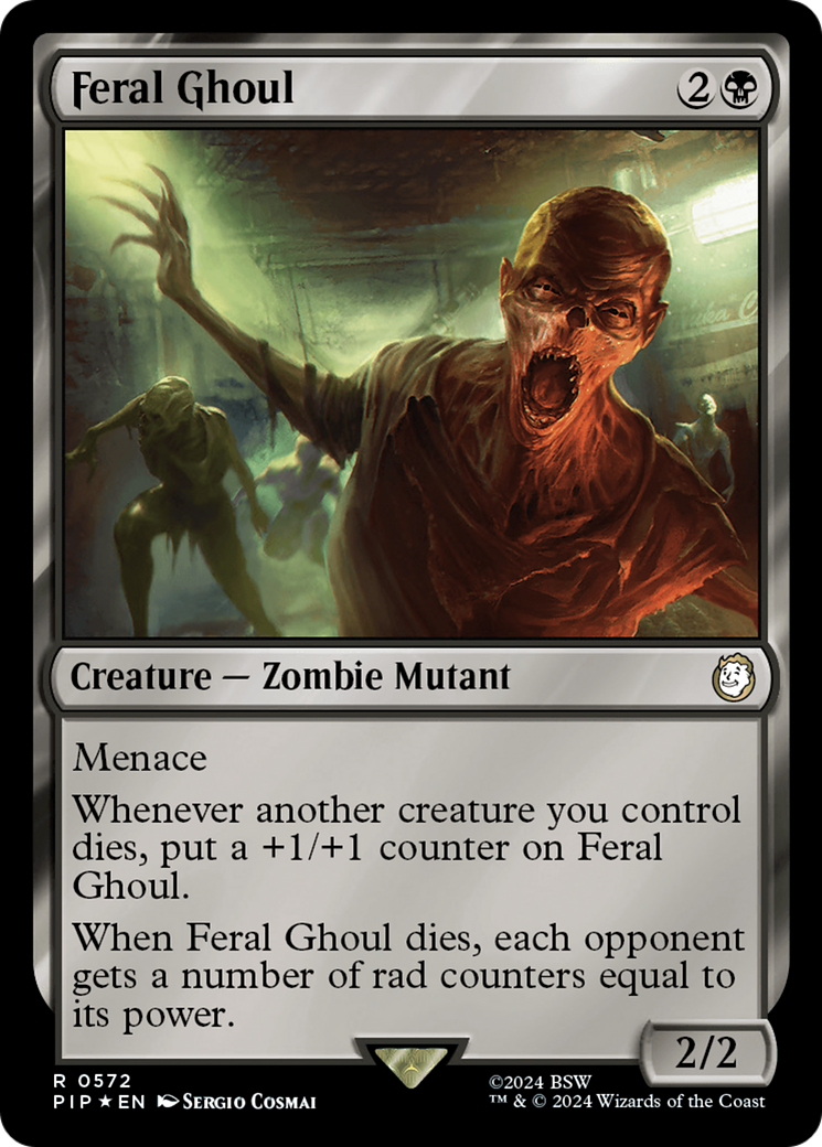 Feral Ghoul (Surge Foil) [Fallout] | Good Games Cannington