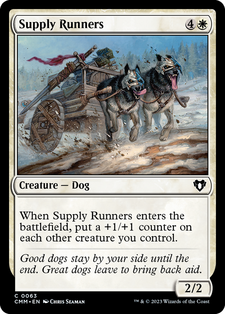 Supply Runners [Commander Masters] | Good Games Cannington