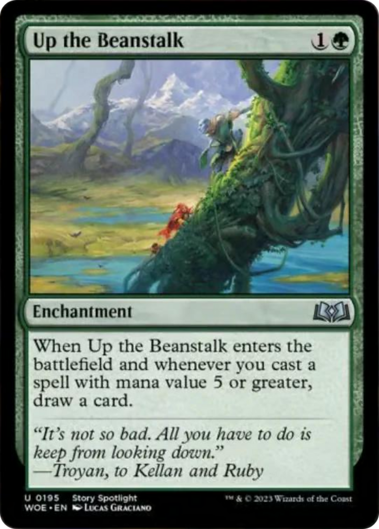 Up the Beanstalk [Wilds of Eldraine] | Good Games Cannington