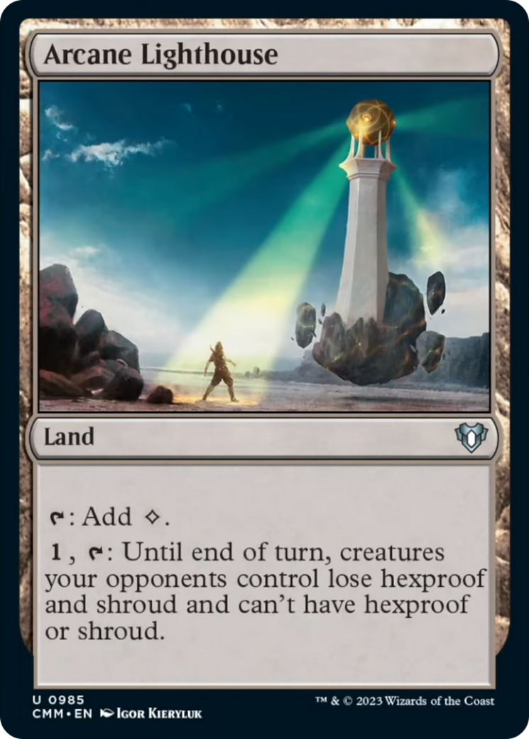 Arcane Lighthouse [Commander Masters] | Good Games Cannington
